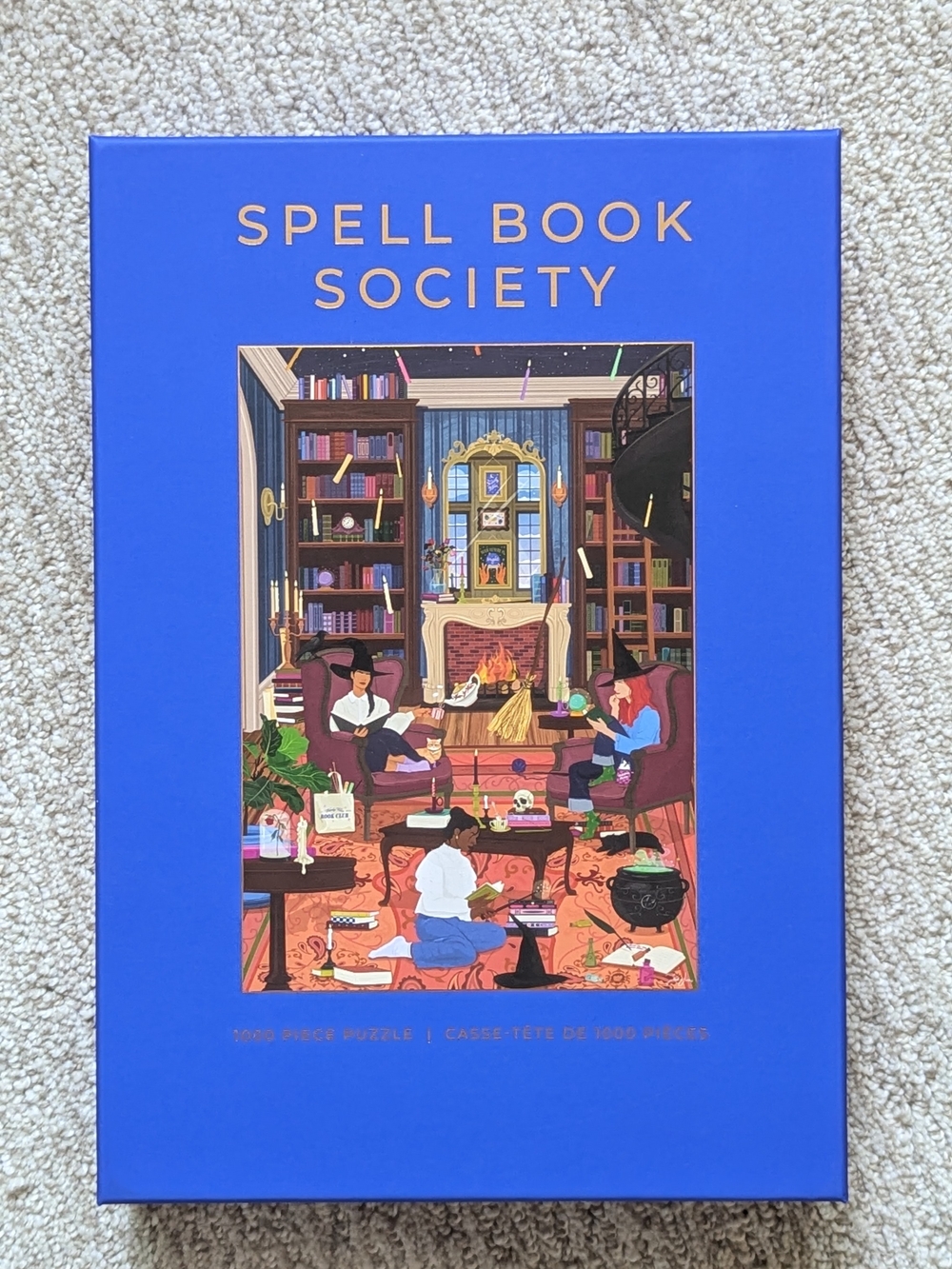 Hobbry "Spell Book Society" 1000-Piece Jigsaw Puzzle (Brand New / Sealed)